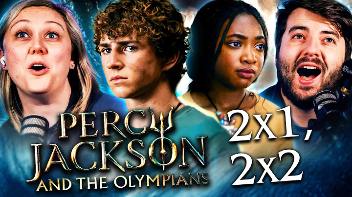 PERCY JACKSON AND THE OLYMPIANS (2025) 2x1 & 2x2 REACTION! | Rick Riordan | Disney