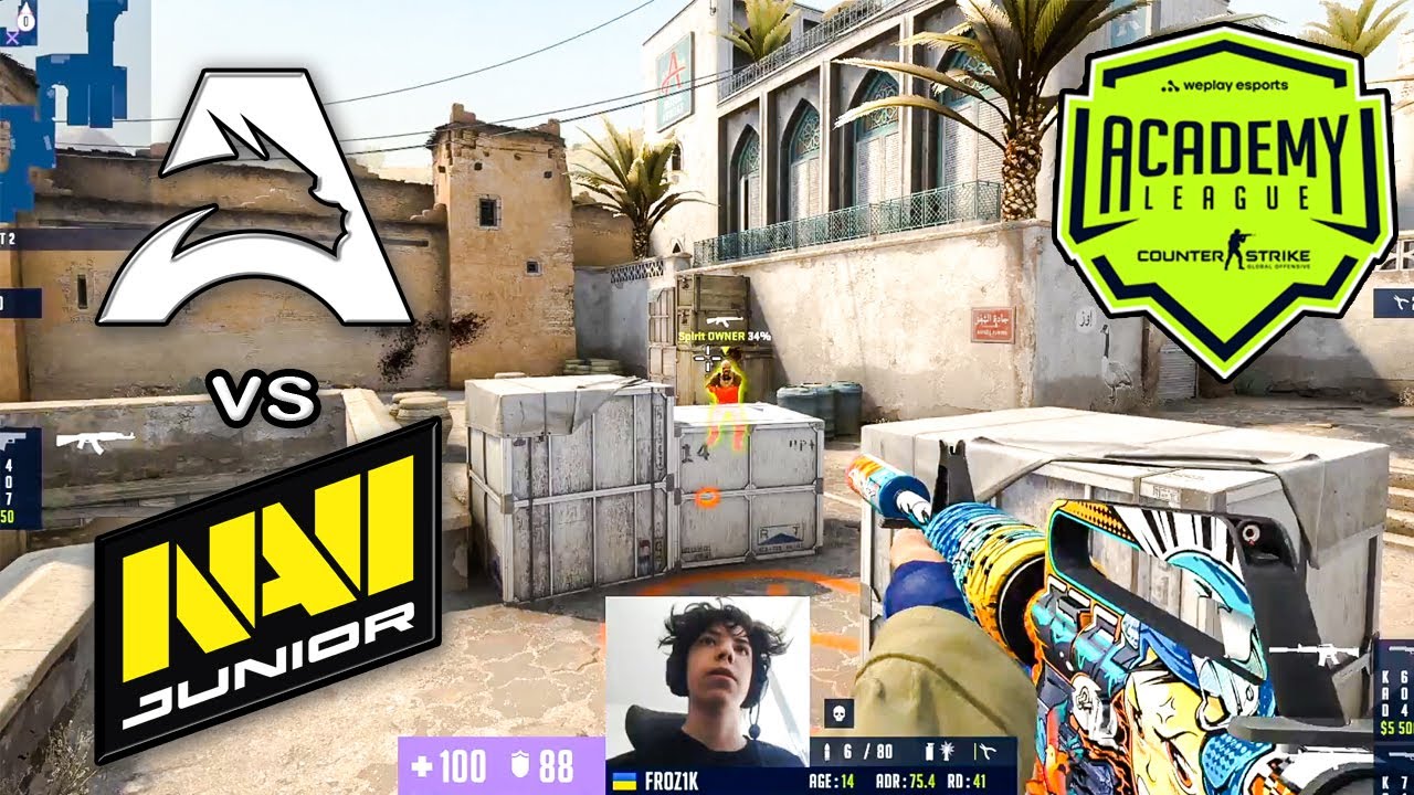 Spirit Academy vs NaVi Junior - HIGHLIGHTS | WePlay Academy League ...