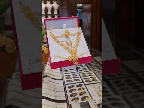 طقم ذهب للعروس عيار 24 موديلات رائعة