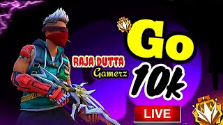 FREE FIRE LIVE 🛑  WITH ADAM 😎 || RAJA DUTTA GAMERZ #freefire #livestream