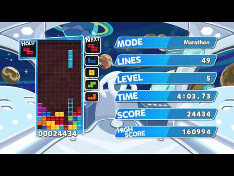 Puyo Puyo Tetris - Nintendo Switch Gameplay #1 (Tetris Marathon | 1080p | No Commentary)