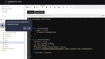 Dynamic Fragment Data Components in WebCore CMX