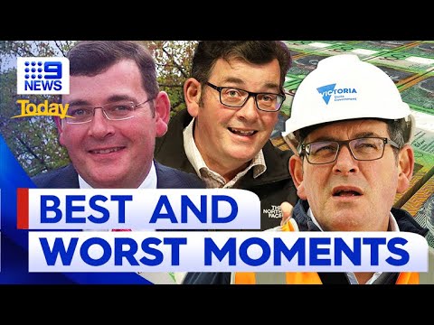 Moments that defined daniel andrews as victorian premier | 9 news australia