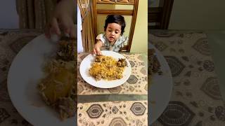 মাম্মি আজ Sultan’s Dine-এ কাচ্চি বিরিয়ানি খেয়ে একদম খুশি 😋🍗 #viral #reels #funny #babygril