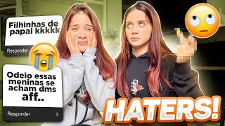 RESPONDENDO HATERS !!  SOMOS MIMADAS??..