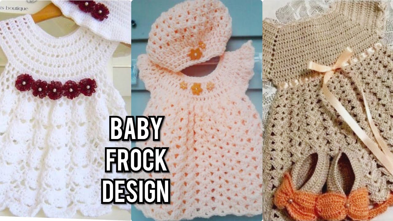 crosia baby frock