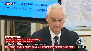 Putin a convocat Consiliul de Securitate în ziua în care împlineşte 73 de ani