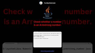 Day 02: Armstrong Number in Java