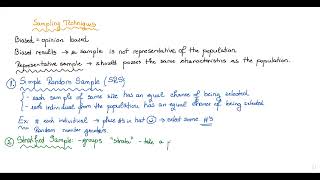 A  Ch 1 Part 3   Sampling Techniques
