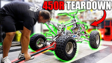 450R Tear down and Build Plans for the Ultimate Aggressive Trail Quad!