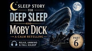 🌙 Sleep Story for Deep Sleep | Calm Retelling of Moby Dick (Part 6)