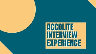 Accolite Digital Interview Experience