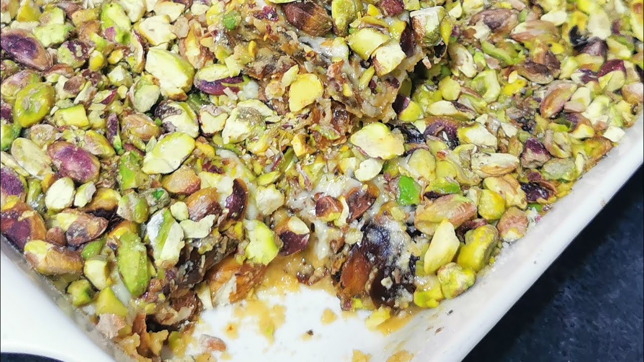 حلو إيراني بالتمر و المكسرات#iranifood #iran