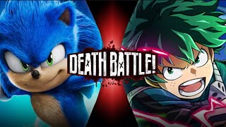 Jet, Set. Speed Me Up | Izuku Midoriya Vs Sonic The Hedgehog | (My Hero Academia Vs Paramount)