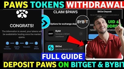 CLAIM $PAWS TO BYBIT EXCHANGE|HOW TO DEPOSIT PAWS TOKENS TO BYBIT|FULL GUIDE