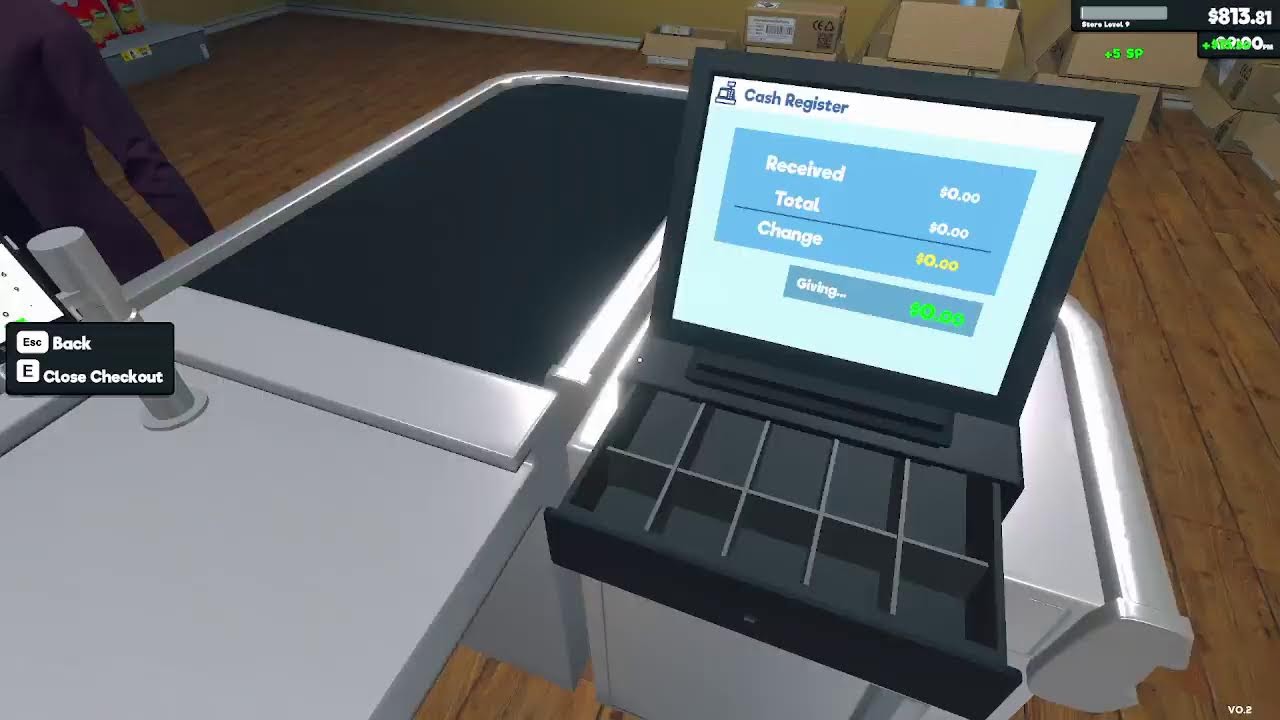 Cahdgamez plays Super Market Simulator