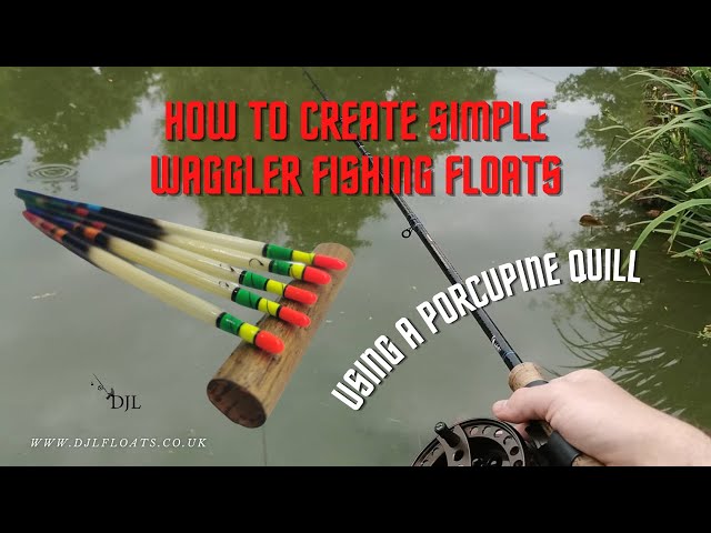 How to CREATE a HANDMADE FISHING FLOAT Using PORCUPINE QUILLS!!! VERY  EASY!!! (part 2) 