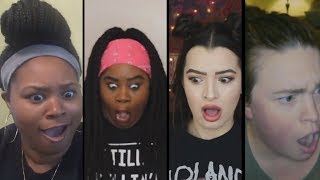 people reacting to jesy' pump chest in the reggaeton lento music video
