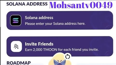 How today Add Solana address In Crypto Mayors | Crypto Mayors Solana address submit Process
