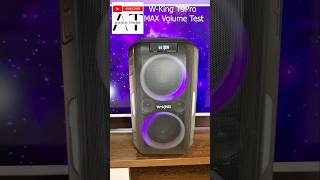 Loudness Test with W-King T9Pro !