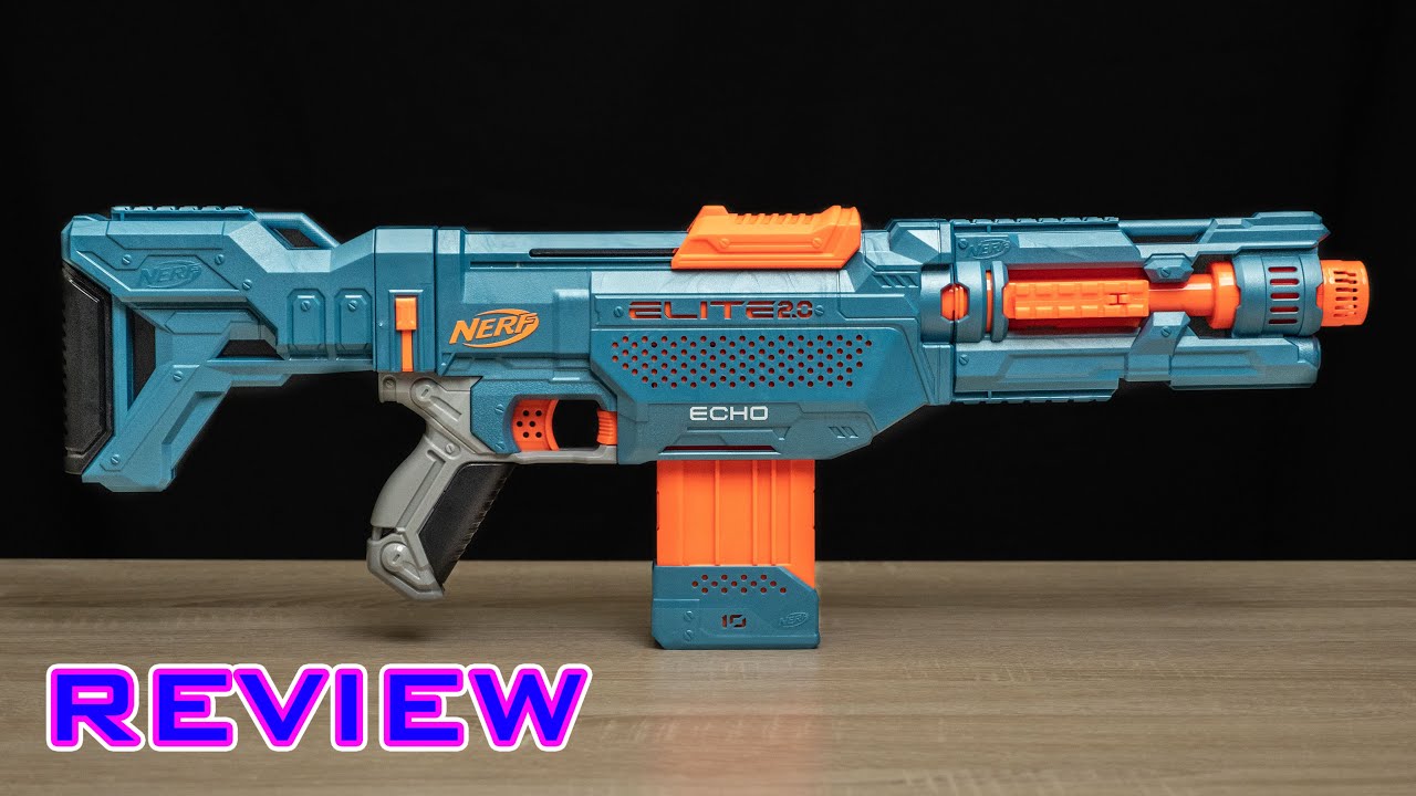 NERF Elite 2.0 Eaglepoint RD-8 Blaster from Hasbro Review! 