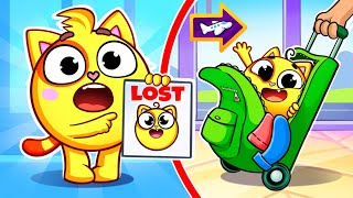 Baby Got Lost in the Airport Song ✈ | Funny Kids Songs 😻🐨🐰🦁 by Baby Zoo TV