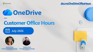 Hero Link Sharing | OneDrive Office Hours - July 2026