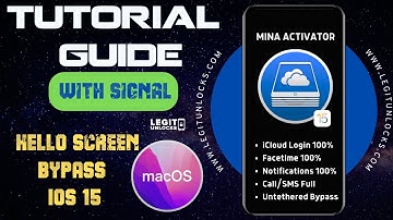 GUIDE : MINA IOS 15 MACOS  - World