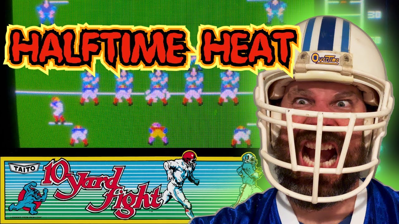 Arcade Halftime Heat! 🔥 Irem 10-Yard Fight gameplay & review