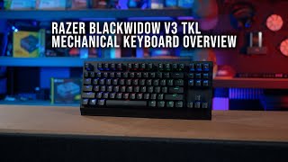 Razer BlackWidow V3 TKL Mechanical Gaming Keyboard: Clicky Green Switches