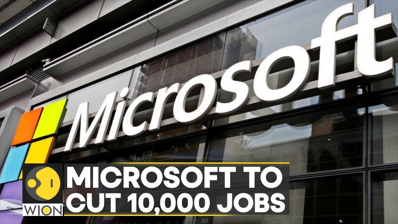 Microsoft to cut 10,000 jobs by end of third quarter of 2023 | WION Pulse | Latest English News