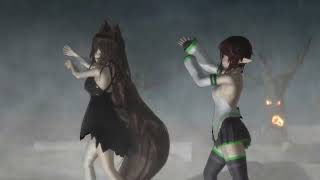 (motion sickness) [ MMD ] When she agrees to take you to Subway