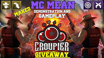 Tacticool New Operator MC Mean - Basics, Facts And Gameplay - Giveaway In Video