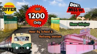 மனபணம 90 ஆயரம மடடம மஸ பணணடதஙக Low Budget Plot Sale Chennai Land Sale In Minjur