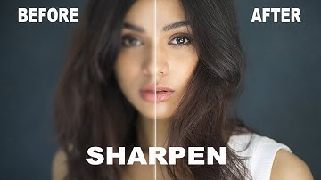 How to sharpen and save your photographs for web in photoshop