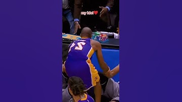 Kobe showing respect to Tim Duncan #shorts