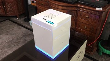 Contactless UV sterilization box.