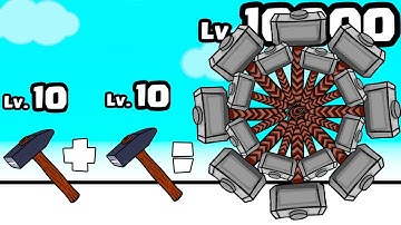 Hammer Shooter - Gameplay Walkthrough All Levels iOS,Android