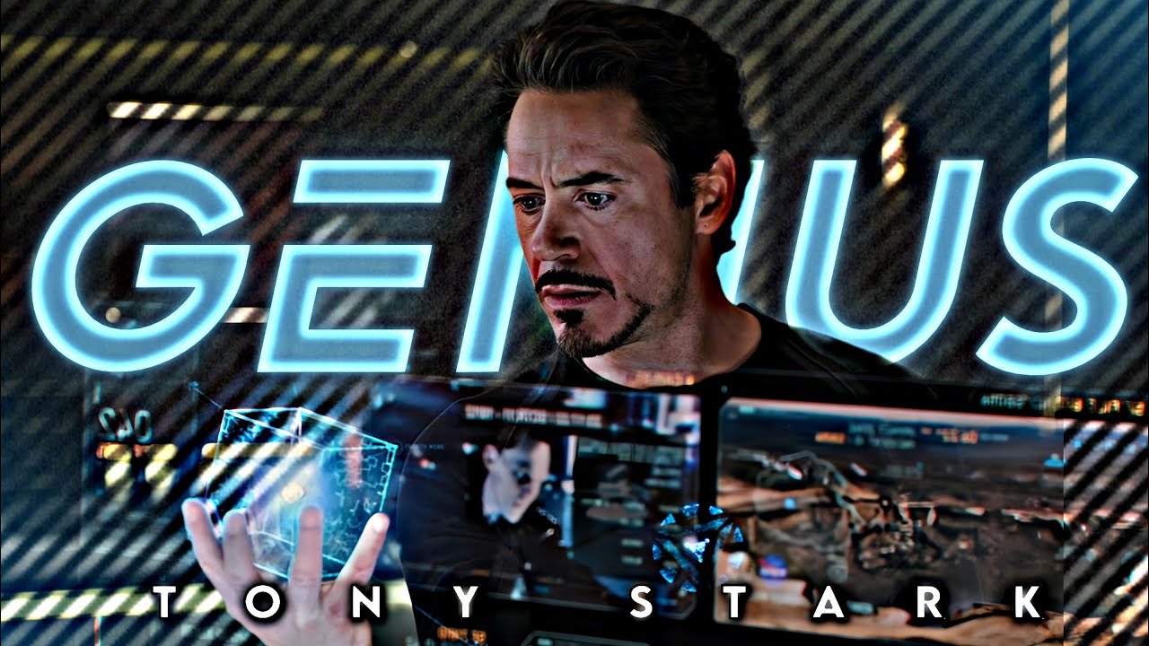 Tony stark Edit🔥|| Genius Tony stark Edit || Iron man full Edit HDR ...