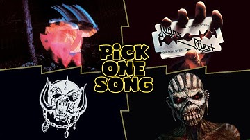 Save One Song - British Heavy Metal Icons Face Off