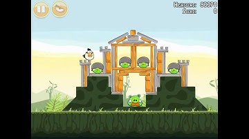Angry Birds Poached Eggs 2-21 Walkthrough 3 Star