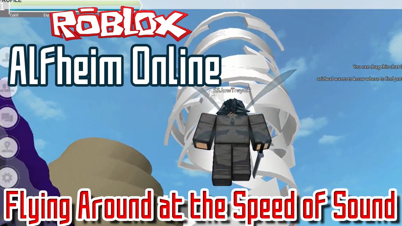 Roblox Alfheim Online Episode 1 Flying Around At The Speed Of Sound Youtube - alfhaim online roblox