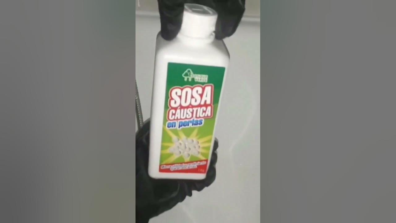 Desatascar tuberías con Sosa Cáustica es bueno?