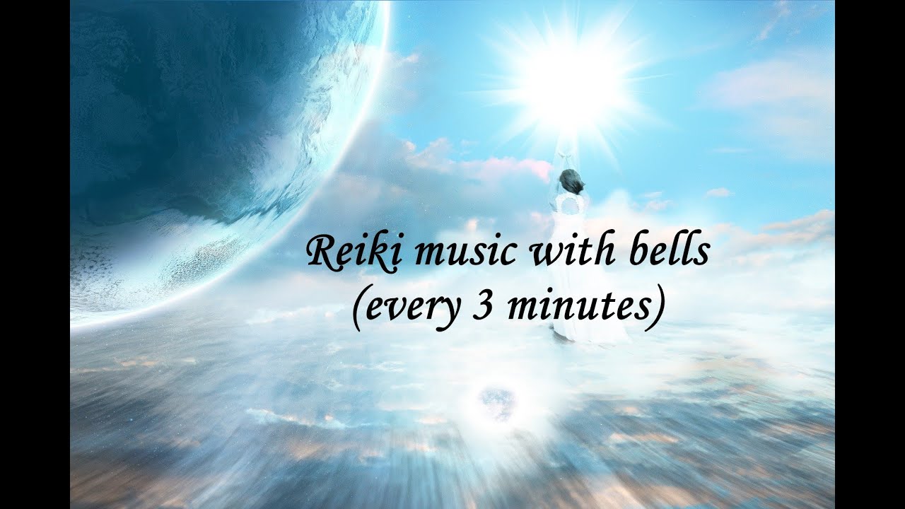 Reiki music with bells🔔 in every 3 minutes for 24 parts healing ...