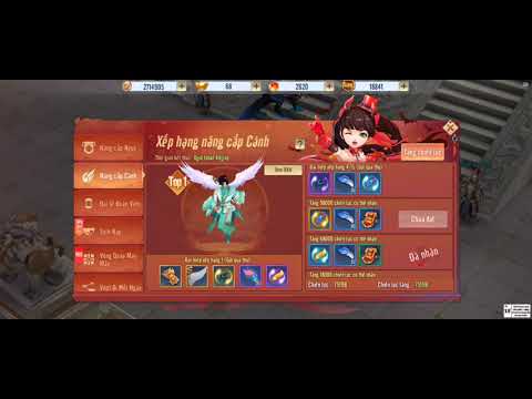 Tình Kiếm 3D - Ăn top 1 event chiến lực cánh lv4x.