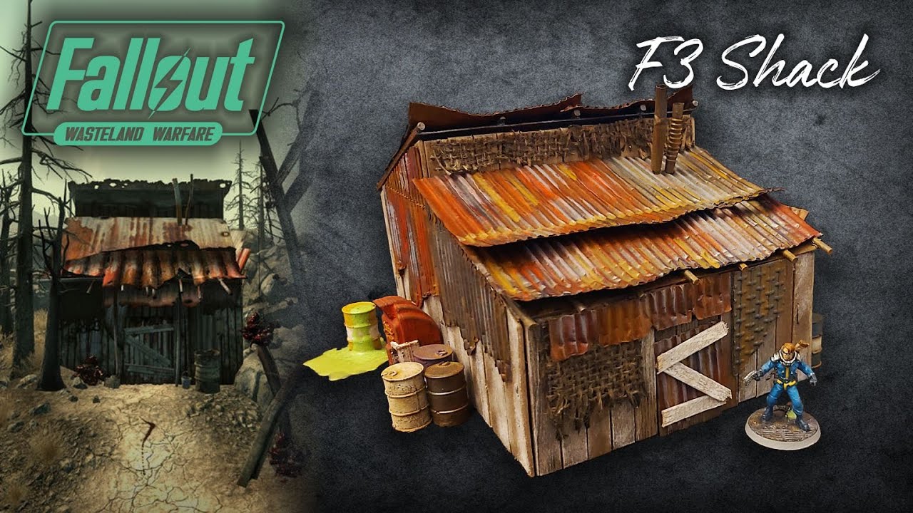 25 F3 Wasteland Shack Fallout WW Series YouTube