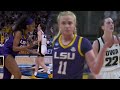 Lsu players hilarious reaction to caitlin clark hitting these 3s on them 