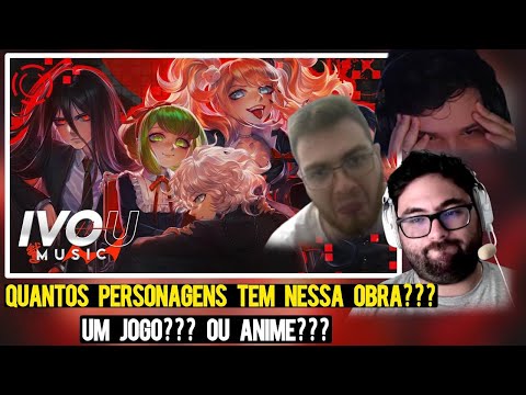 REAGINDO a Tribunal do Desespero | Mastermind (Danganronpa) - Ivou | REACT - 2c1k