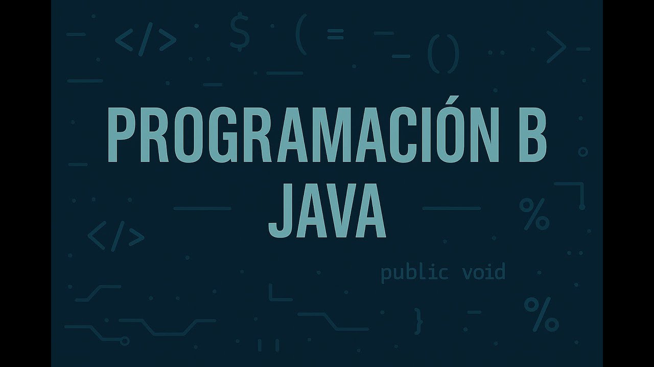 Programación Orientada a Objetos en Java (DAW) - YouTube