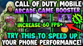INCREASE! 60 FPS+ USING THIS GAME BOOSTER AND CONFIG FOR CALL OF DUTY MOBILE 2022 screenshot 2